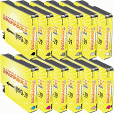 12 Pack Combo - Canon Compatible (PGI-29 Series) Ink Cartridges - Contains 1 of Each Cartridge