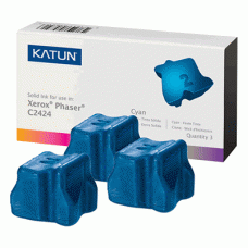 3 Pack of Xerox Compatible (108R00660) Cyan Ink Sticks (up to 3,400 pages)