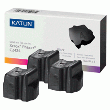 3 Pack of Xerox Compatible (108R00663) Black Ink Sticks (up to 3,400 pages)