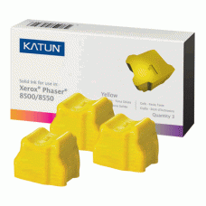 3 Pack of Xerox Compatible (108R00671) Yellow Ink Cartridges (up to 3,000 pages)