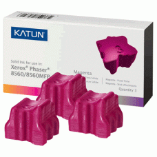 3 Pack of Xerox Compatible (108R00724) Magenta Solid Ink Sticks (up to 3,400 pages)