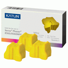 3 Pack of Xerox Compatible (108R00725) Yellow Solid Ink Sticks (up to 3,400 pages)