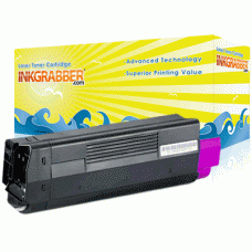 Compatible Okidata (42127402) HIgh-Yield Magenta Toner Cartridge (up to 5,000 pages)