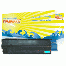Compatible Okidata (43034803) High-Yield Cyan Toner Cartridge - Type C6 (up to 3,000 pages)