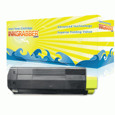 Okidata Compatible (43324417) Yellow Toner Cartridge (up to 5,000 pages)