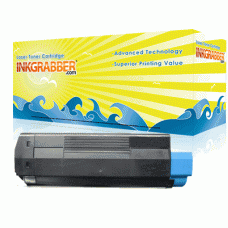 Okidata Compatible (43324419) Cyan Laser Toner Cartridge (up to 5,000 pages)