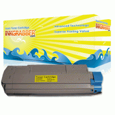 Okidata Compatible (43324466) Yellow Laser Toner Cartridge (up to 4,000 pages)