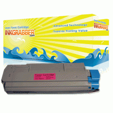 Okidata Compatible (43324467) Magenta Laser Toner Cartridge (up to 4,000 pages)