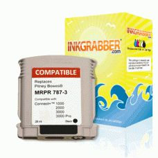 Compatible Pitney Bowes (787-3) Black Ink Cartridge