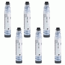 6 Pack of Compatible Ricoh (888086) Copier Toner Cartridges (Type 1140D)