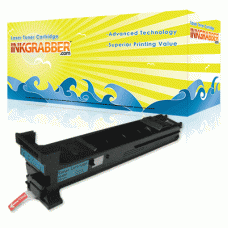 Konica-Minolta Compatible (A0DK433) Cyan Laser Toner Cartridge (up to 8,000 pages)