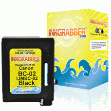 Remanufactured Canon (BC-02) Black Ink Cartridge - Made in the U.S.A.