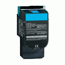 Remanufactured Lexmark (C540H2CG) High Yield Cyan Laser Toner Cartridge (up to 2,000 pages) - Made in the U.S.A.