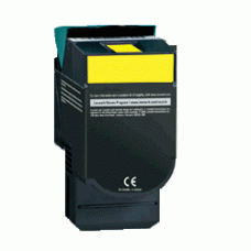 Remanufactured Lexmark (C540H2YG) High Yield Yellow Laser Toner Cartridge (up to 2,000 pages) - Made in the U.S.A.