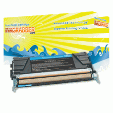 Remanufactured Lexmark (C748H1CG) Cyan Laser Toner Cartridge (up to 10,000 pages)