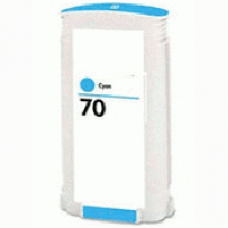 Remanufactured HP 70 (C9452A) Cyan Inkjet Print Cartridge