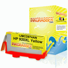 Remanufactured HP 920XL (CD974AN) High Capacity Yellow Ink Cartridge (up to 700 pages) with Ink Level Indicator - Made in the U.S.A.