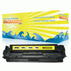 Remanufactured HP 128A (CE322A) Yellow Laser Toner Cartridge (up to 1,300 pages)