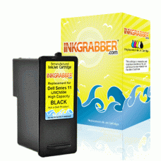 Remanufactured Dell (CN590, CN594) High Capacity Black Inkjet Cartridge (Series 11) - Made in the U.S.A.