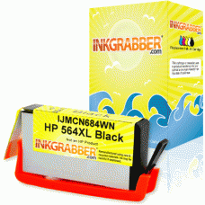 Remanufactured HP 564XL (CN684WN, CB316WN) High Capacity Black Ink Cartridge (up to 800 pages)
