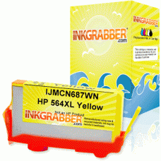 Remanufactured HP 564XL (CN687WN, CB325WN, CB320WN) Yellow High Capacity Ink Cartridge (up to 750 pages)