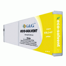 Compatible Roland (ESL3-4Y) Yellow Inkjet Print Cartridge
