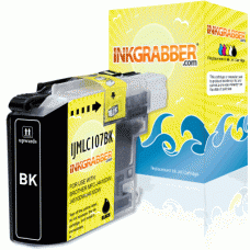 Brother Compatible (LC107BK) Super High Yield Black Ink Cartridge (up to 1,200 pages)