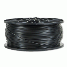 Compatible Premium Black PLA Filament Roll For 3D Printing (1.75mm width, 1kg/roll)