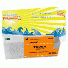 Remanufactured Epson (T596A00) Pigment Orange Ink Cartridge (350 ml)