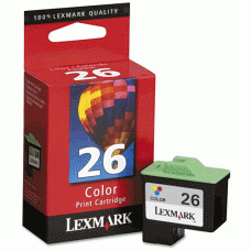 Genuine Lexmark 26 (10N0026) Color Ink Cartridge
