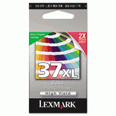 Genuine Lexmark 37XL (18C2180) High Capacity Color Inkjet Cartridge