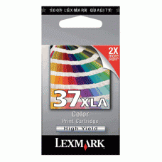 Genuine Lexmark 37XLA (18C2200) High Capacity Color Inkjet Print Cartridge (up to 500 pages)