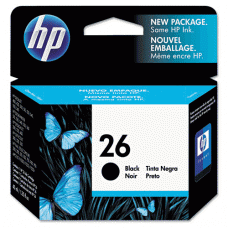 Genuine HP 26 (51626A) Black Inkjet Print Cartridge (up to 790 pages)