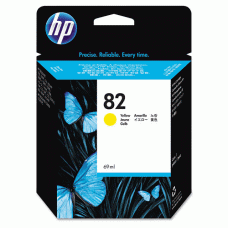 Genuine HP 82 (C4913A) High Capacity Yellow Ink Cartridge (69 ml)
