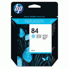 Genuine HP 84 (C5017A) Light Cyan Ink Cartridge (69ml)