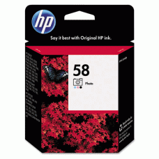 Genuine HP 58 (C6658AN) Photo Color Inkjet Print Cartridge (up to 140 - 4x6 prints)