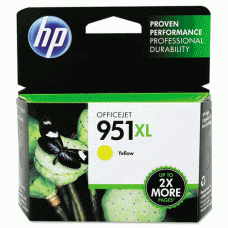 Genuine HP 951XL (CN048AN) High Yield Yellow Inkjet Cartridge (up to 1,500 pages)