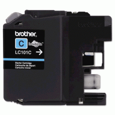Genuine Brother (LC101C) Cyan Inkjet Cartridge (up to 300 pages)