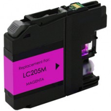 Compatible Brother LC205M (LC205XXLM) Super High Yield Magenta Ink Cartridge (up to 1,200 pages)