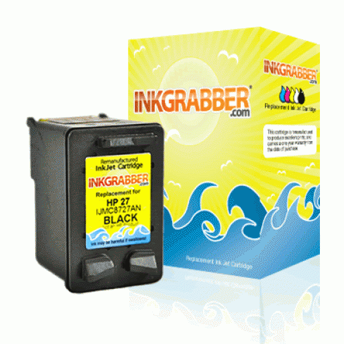 thumbnail image 2 of Genuine HP #27 C8727AN Black Ink Cartridge Twin Pack - New, Original 2 of 13