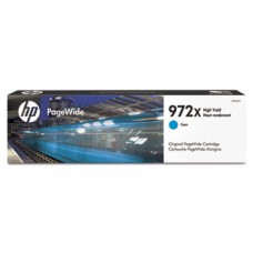 Genuine HP 972X (L0R98AN) High-Yield Cyan Ink Cartridge (up to 7,000 pages)