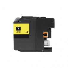 Brother Compatible (LC10EY) Yellow Inkjet Cartridge (up to 1,200 pages)