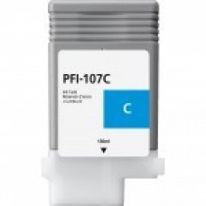 Compatible Canon 6706B001 (PFI-107C) Cyan Ink Cartridge (130 ml)