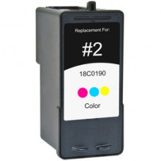 Remanufactured Lexmark 2 (18C0190) Color Ink Cartridge - Made in the U.S.A.