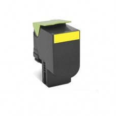 Remanufactured Lexmark (70C1HY0) Yellow Toner Cartridge (up to 3,000 pages)