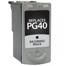 Remanufactured Canon (PG-40) Black Ink Cartridge (up to 330 pages)